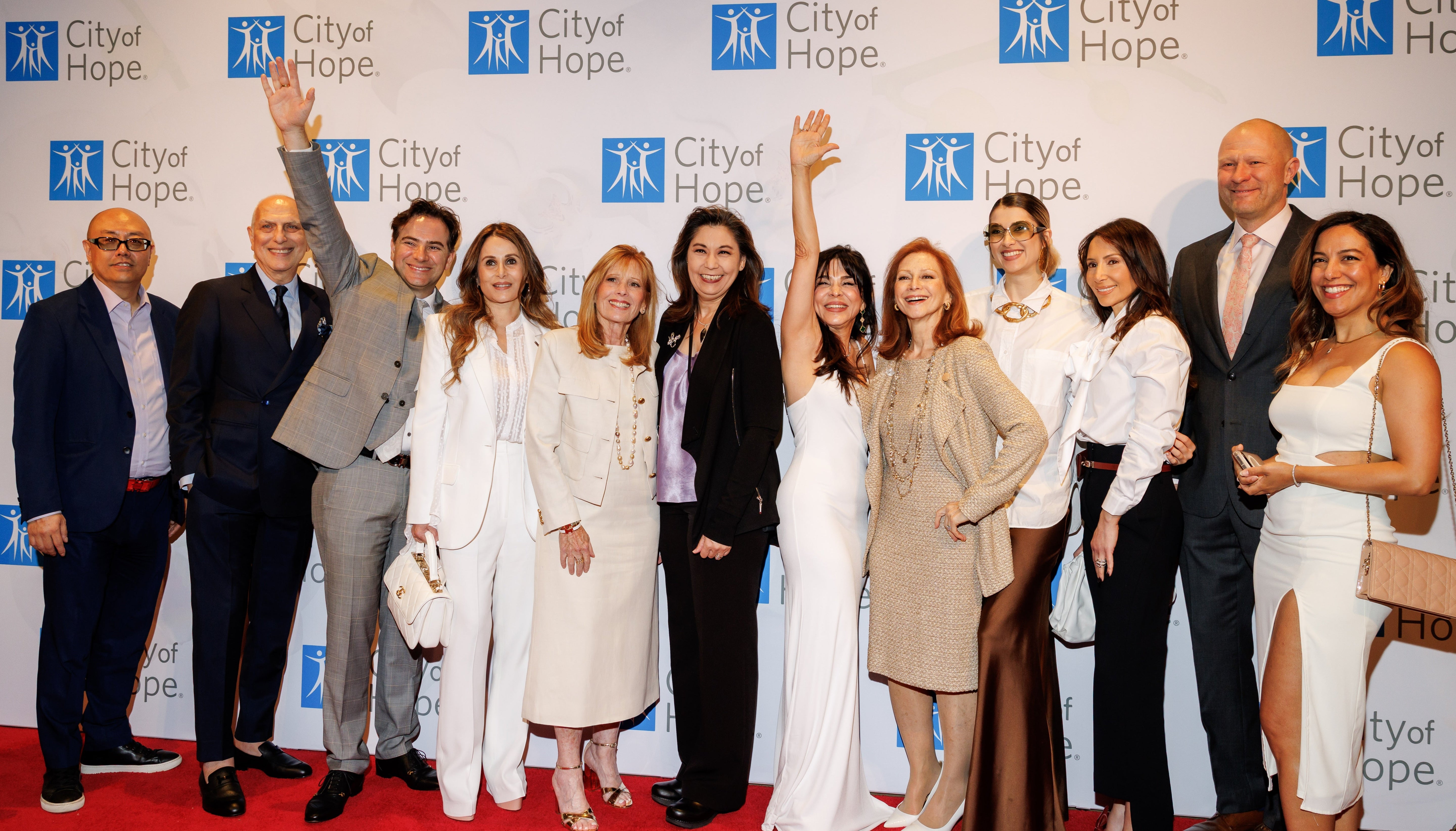 Jadu Beauty team at City of Hope event