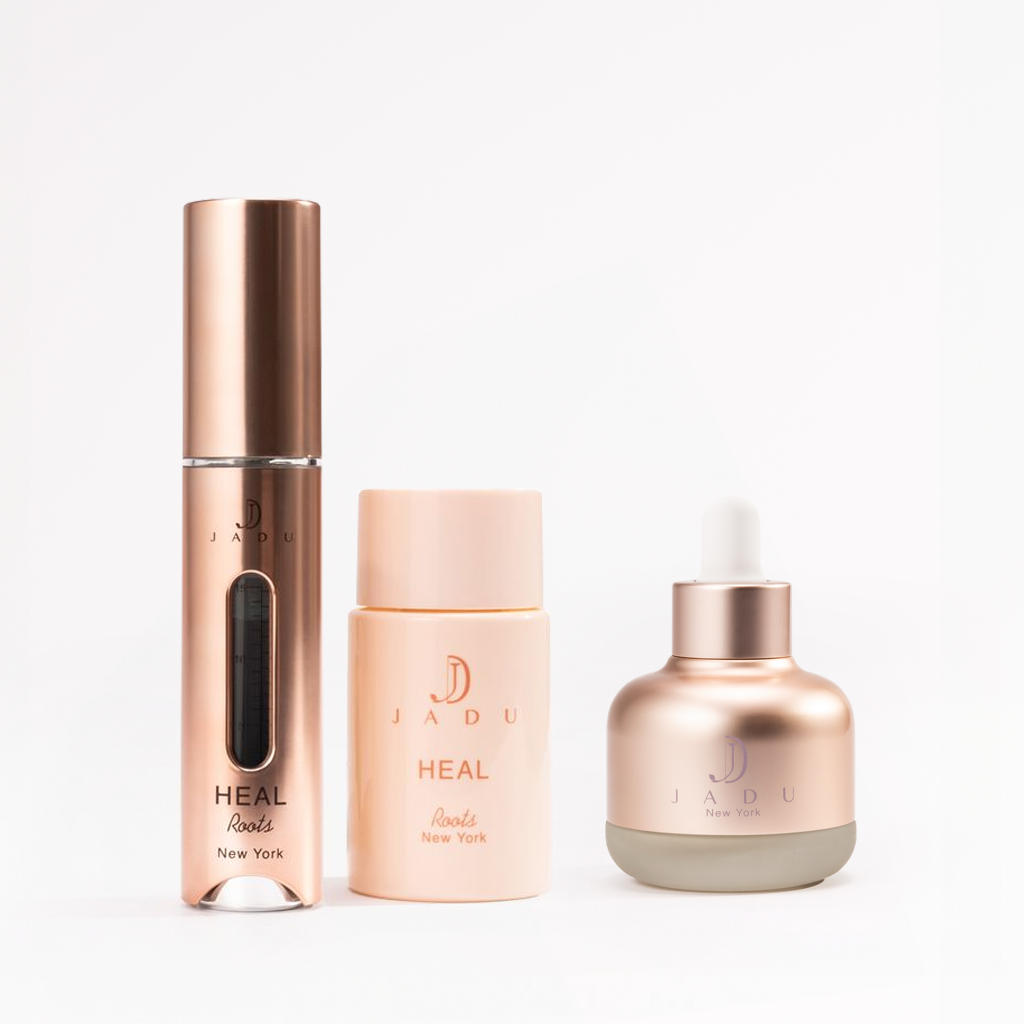 Jadu Heal & Nourish bundle consists of Jadu Heal and Split Ends Care