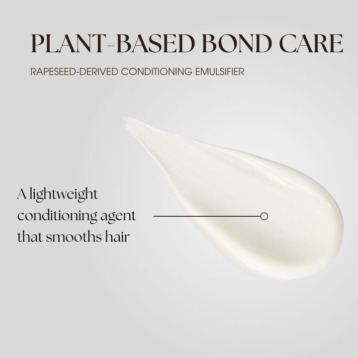 Plant-Based Bond Care Conditioner, Rapeseed-derived conditioning emulsifier