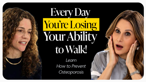 I Couldn’t Walk, BUT NOW I CAN RUN AGAIN! | Bone Density, Protein & Strength Training