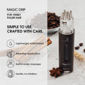 Jadu Magic Drip + Magic Comb precision applicator | 5 active nozzles for targeted, controlled scalp serum delivery at the roots
