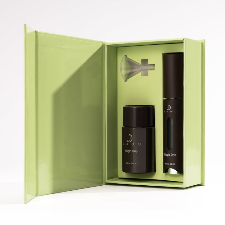 Luxury magnetic box packaging refillable Magic Drip Hair Growth Serum