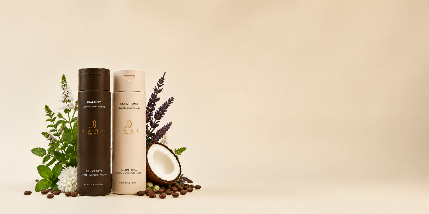 Clean your hair without stripping it. Condition it without coating it.