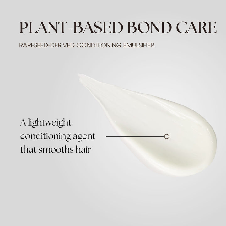 Plant-Based Bond Care Conditioner, Rapeseed-derived conditioning emulsifier