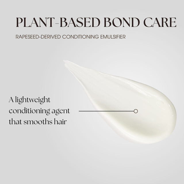 Plant-Based Bond Care Conditioner, Rapeseed-derived conditioning emulsifier