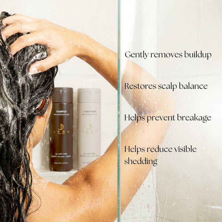 Gently Removes Buildup, Restores Scalp buildup
