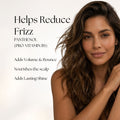 Helps Reduce Frizz Panthenol (Pro-Vitamin B5) Adds Volume & Bounce, Nourishes the scalp
