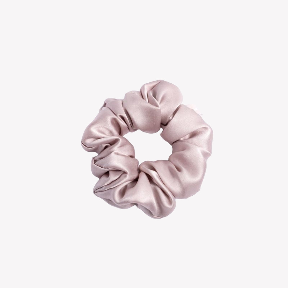 Jadu mulberry silk scrunchie helps reduce breakage, maintain moisture | gentle on all hair types and textures