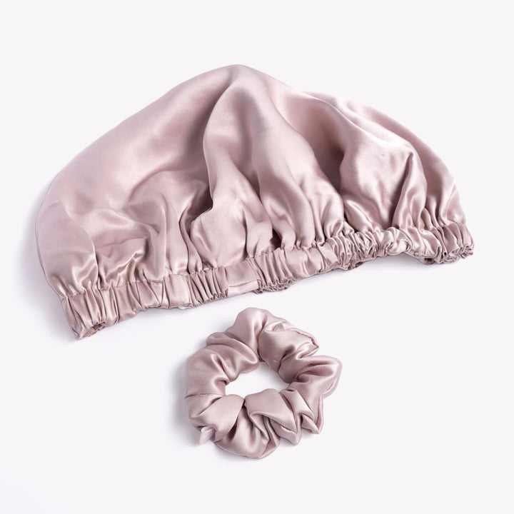 Jadu Silk Bonnet and Scrunchie
