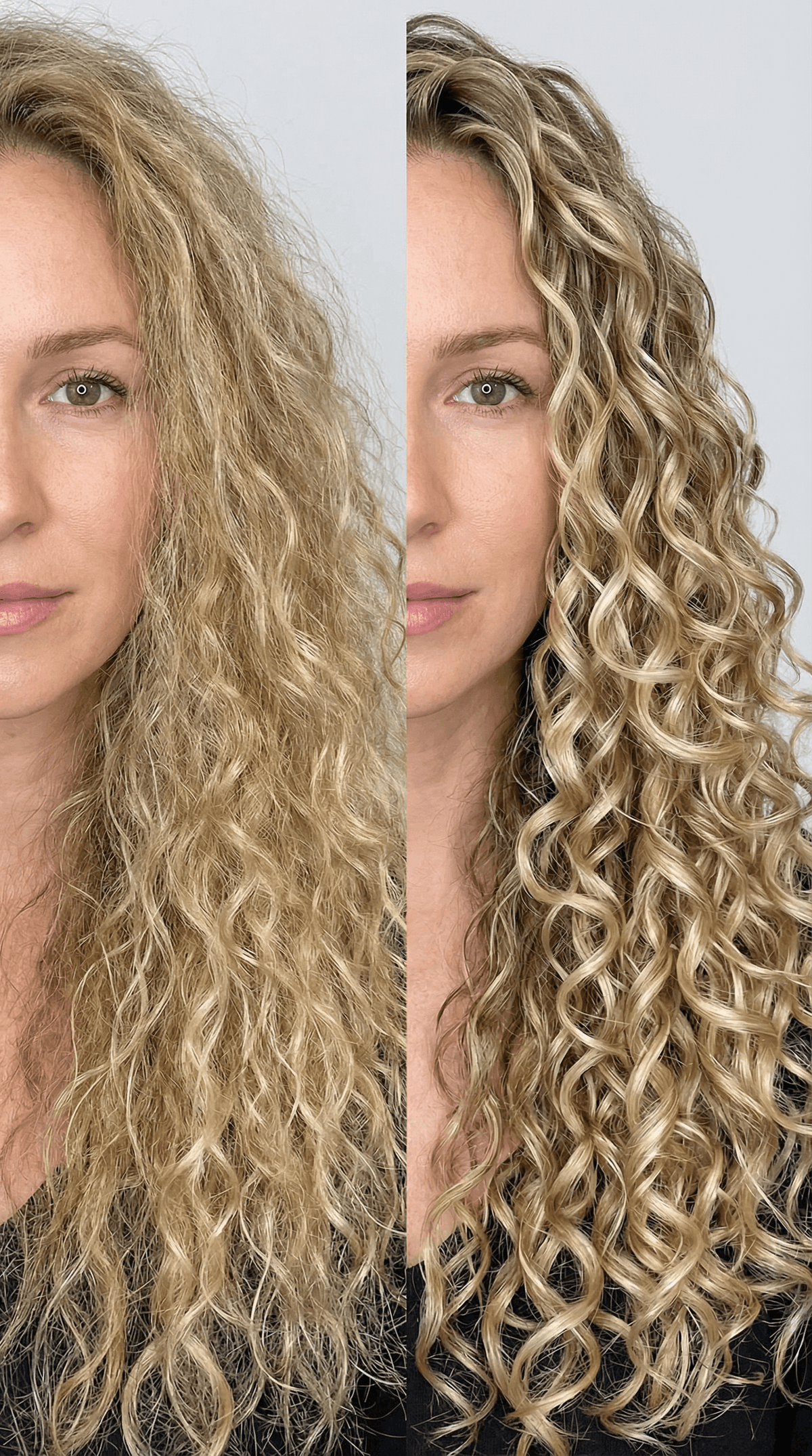 Bleached blonde · Ends