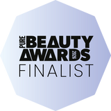 octagonal logo of the pure beauty award 